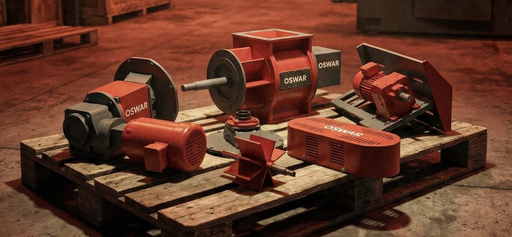 Rotary Valve Spare Parts